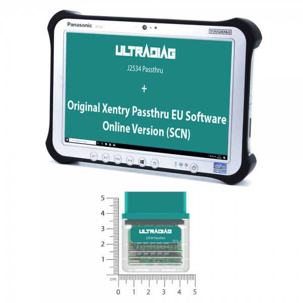 LEASINGRÜCKLÄUFER! Original ULTRADIAG J2534 WIFI inkl. Xentry Passthru EU für Mercedes PKW & LKW